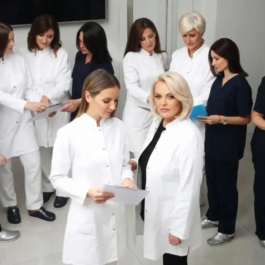 Stručni tim lekara specijalista estetske hirurgije i dermatologije poliklinika Diva dr Bogdanović