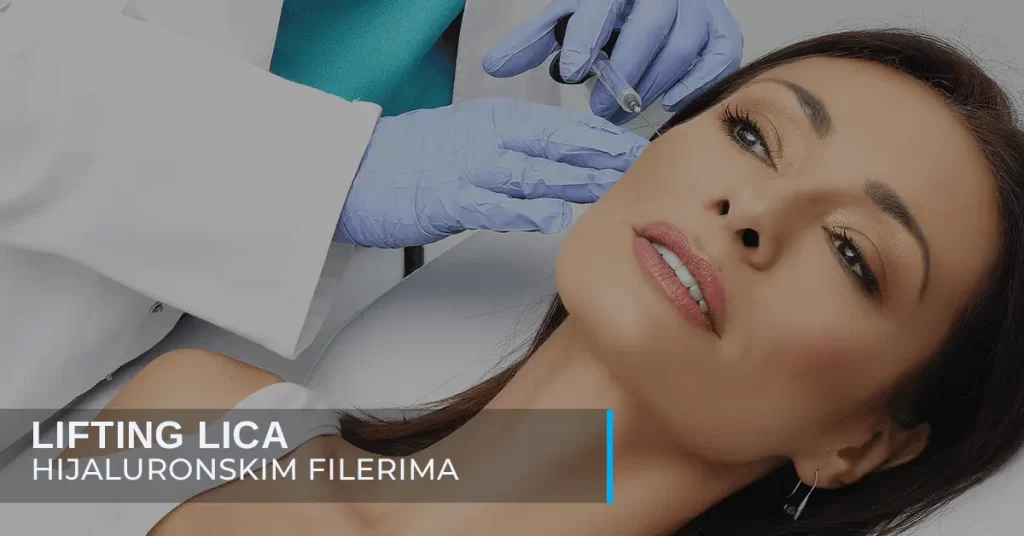 Lifting lica hijaluronom u poliklinici Diva dr Bogdanović
