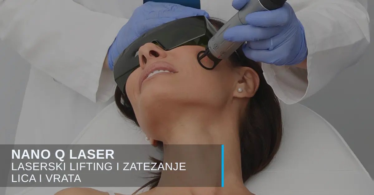 Nano Q laser za laserski lifting za podizanje obrva i laserski lifting lica